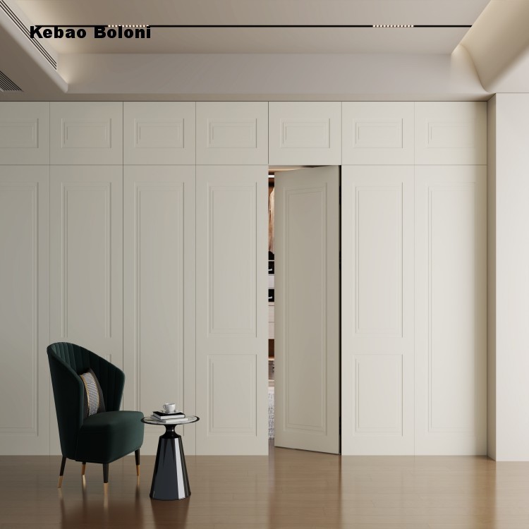 Modern Solid Wood French Doors For Hotel Bedroom And BathroomCustomizable Interior Soundproof Waterproof Finished Surface suppliers